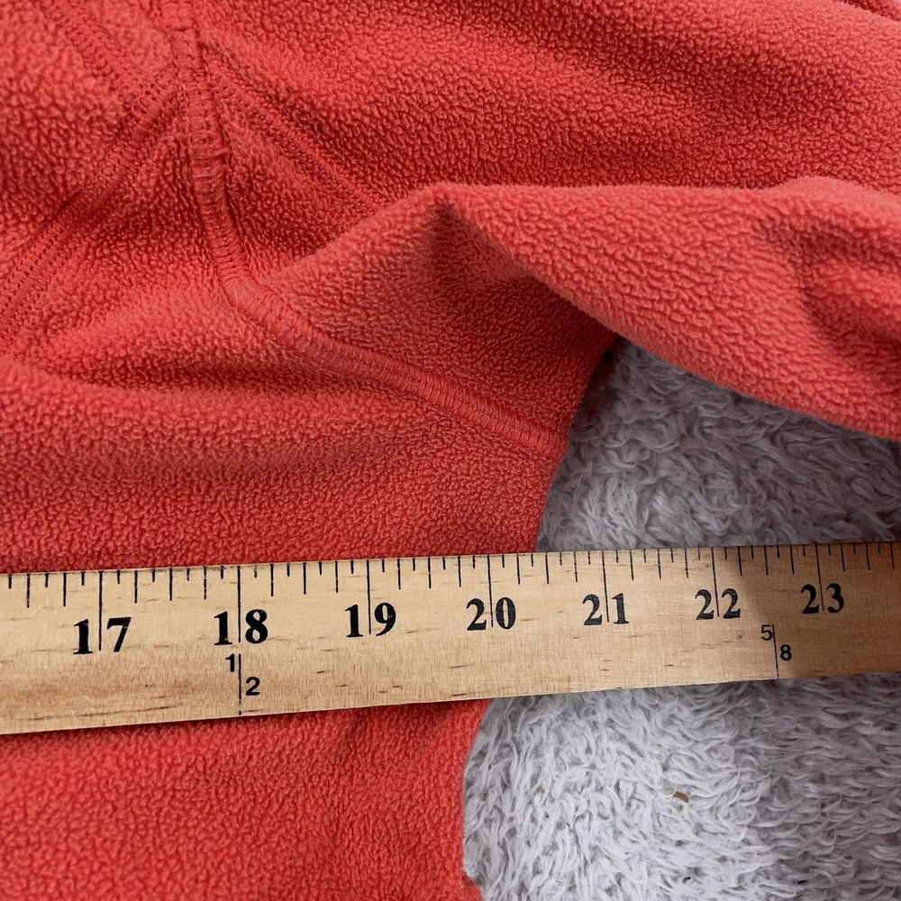 Patagonia Worn Wear Emmilen Jacket Womens Medium Coral Fleece Hiking Full Zip - Picture 5 of 9